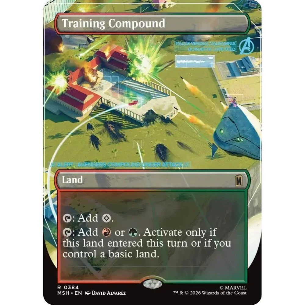 Training Compound (Borderless) | MSH | 384 | NM/Rare | 030-MTG-R